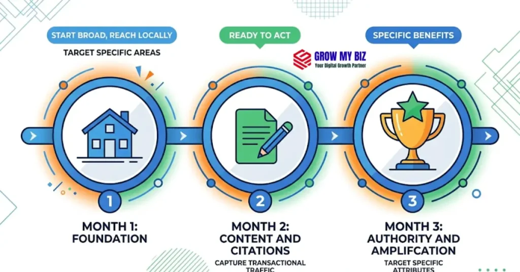 90-day local SEO roadmap for preschools in India – step by step plan to rank on Google Maps