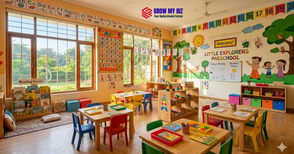 Local SEO for preschools in India – how play schools can rank on Google and get more admissions